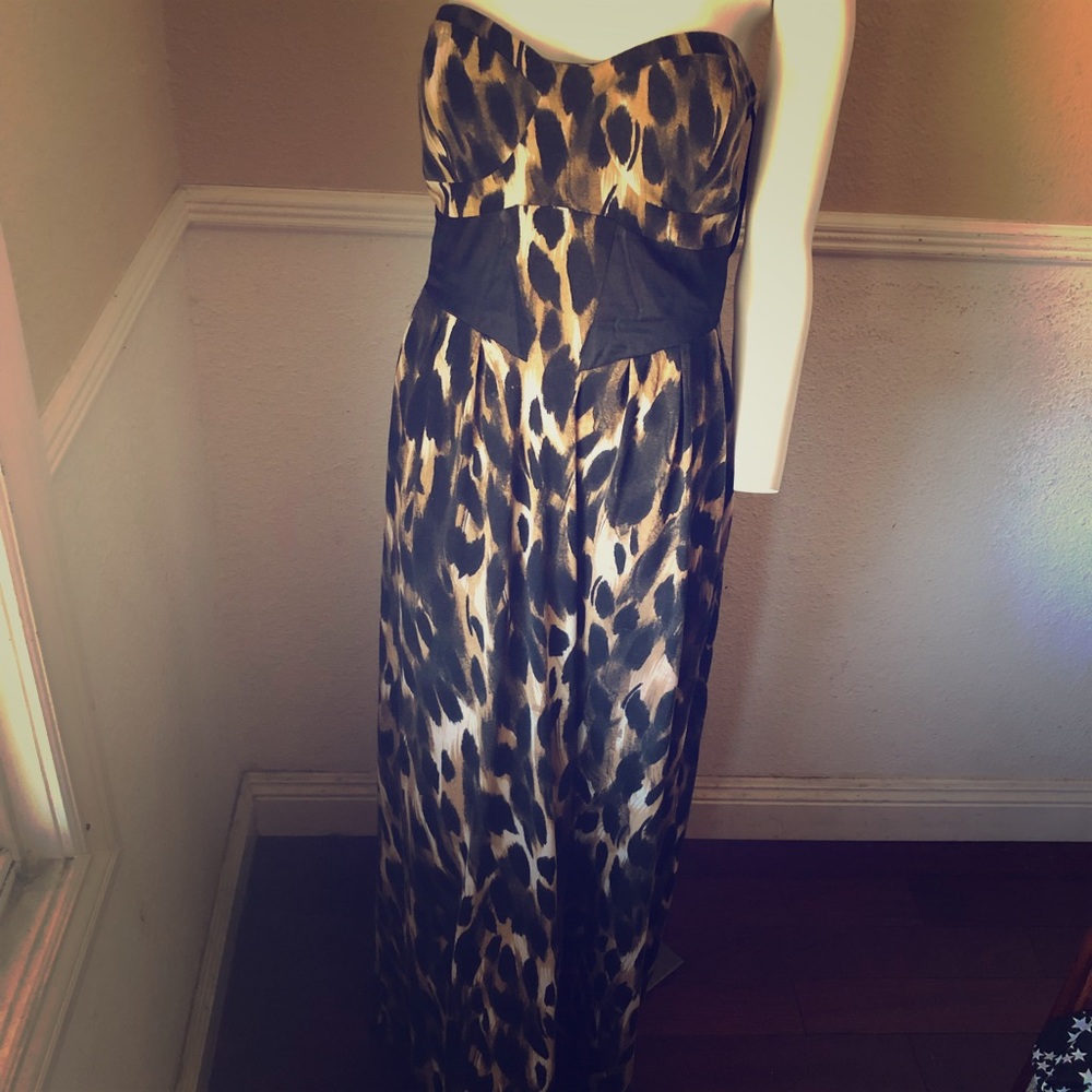 Kardashian Kollection strapless maxi